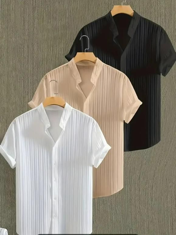 Nexora Mind's luxury half shirt combo for Men's .